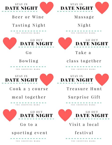 Printable Date Night